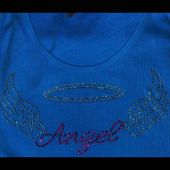โจ Angel Rhinestone Tank Topโจ - Picture 4 of 10
